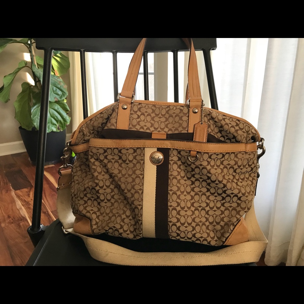 Coach diaper bag